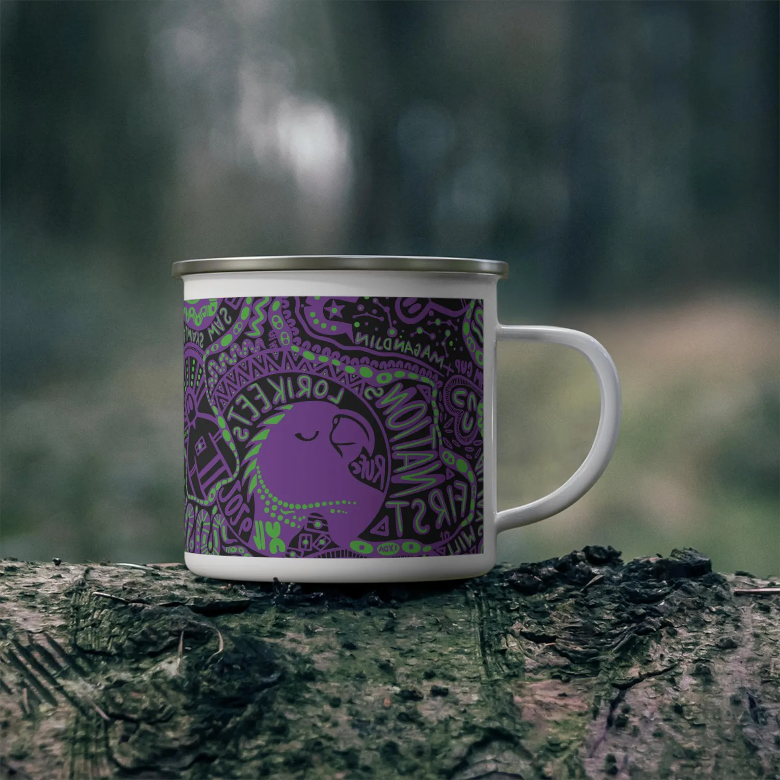 FNLRC Enamel Camping Mug
